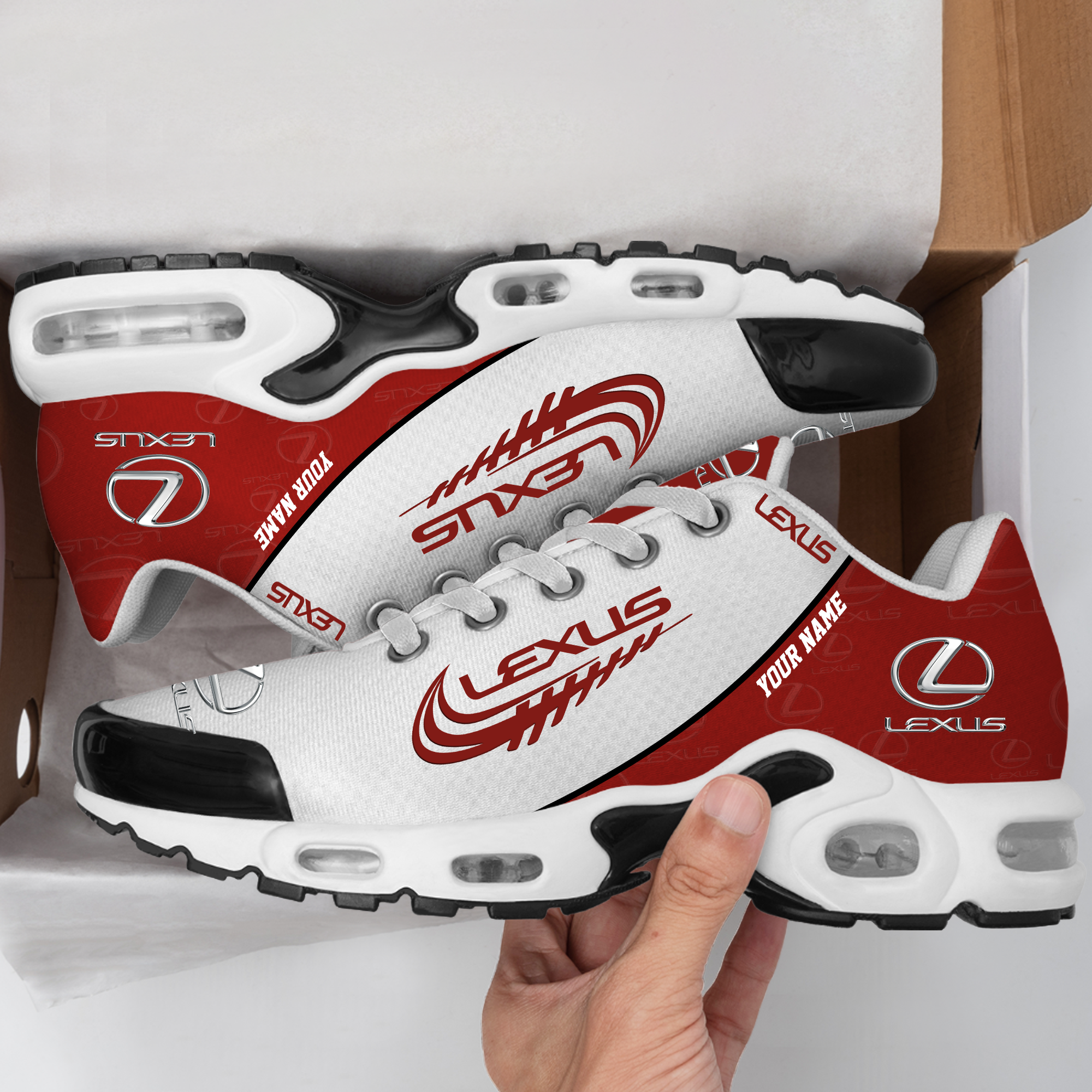 Lexus Sportschuhe mit individuellem Namen VS4