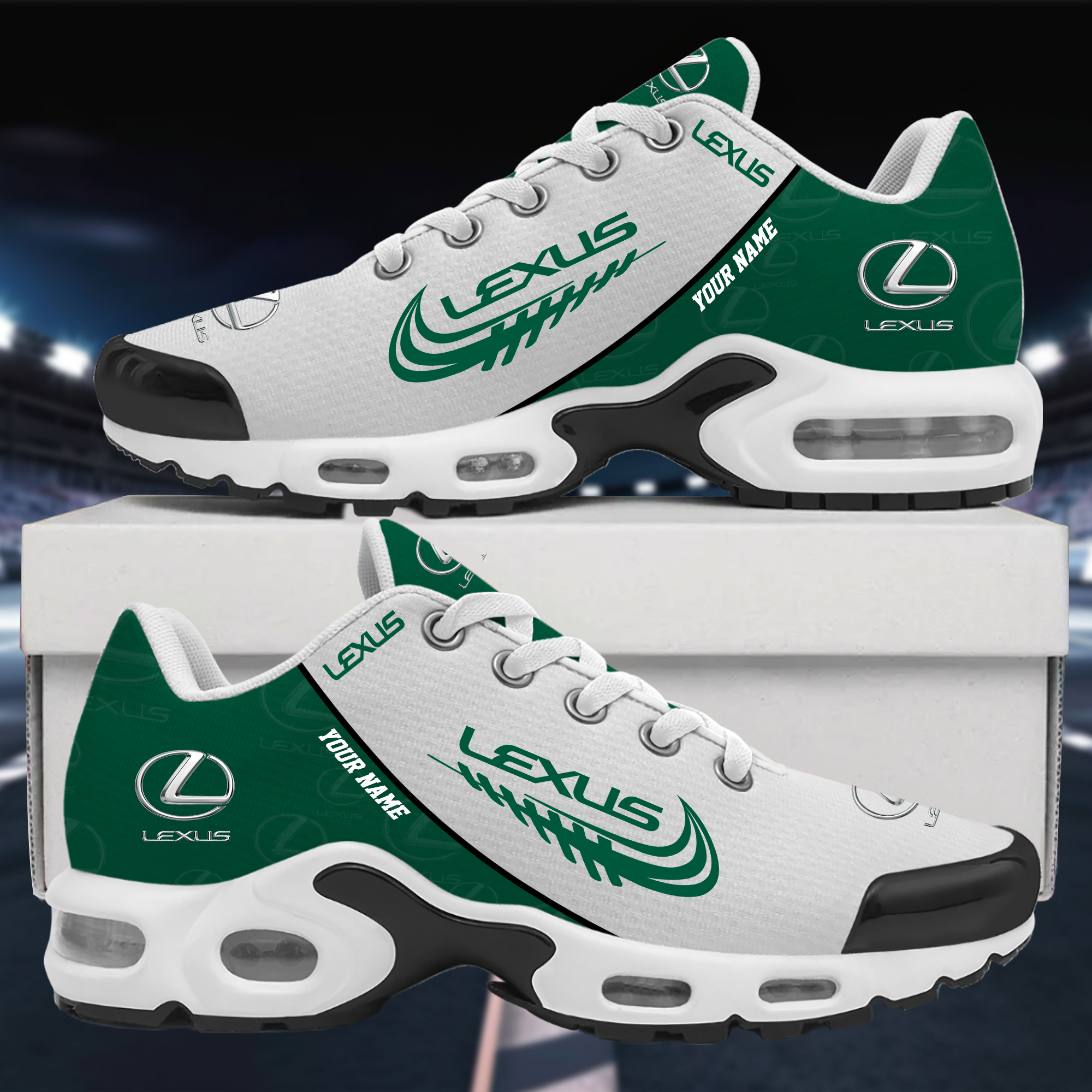 Lexus Sportschuhe mit individuellem Namen VS4