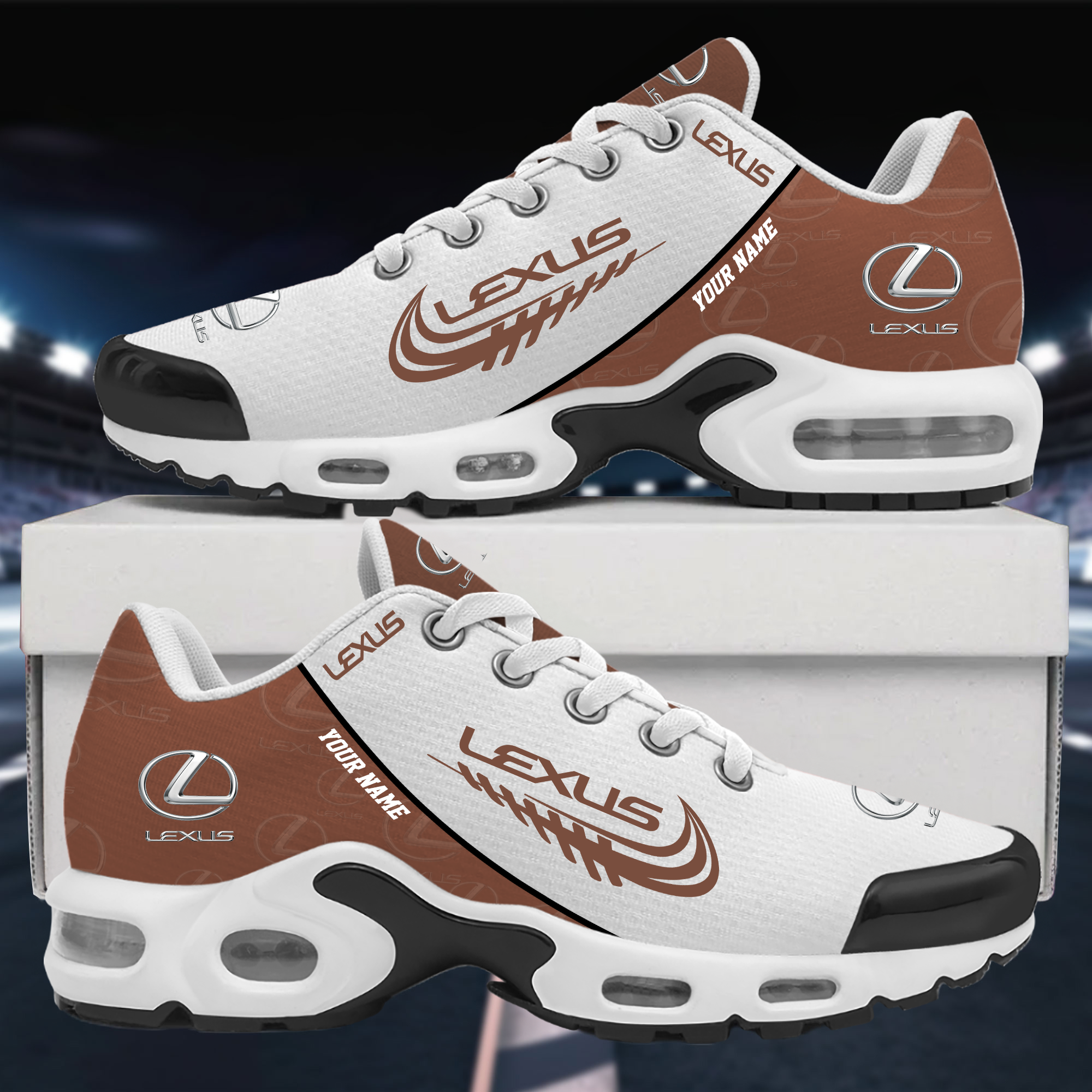 Lexus Sportschuhe mit individuellem Namen VS4