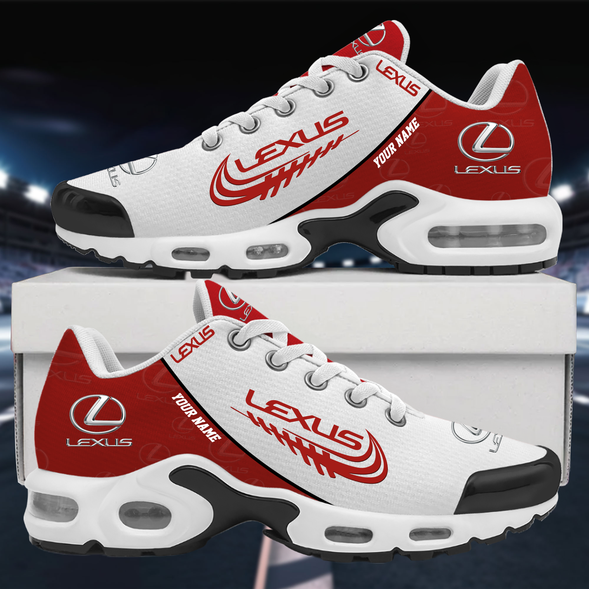 Lexus Sportschuhe mit individuellem Namen VS4