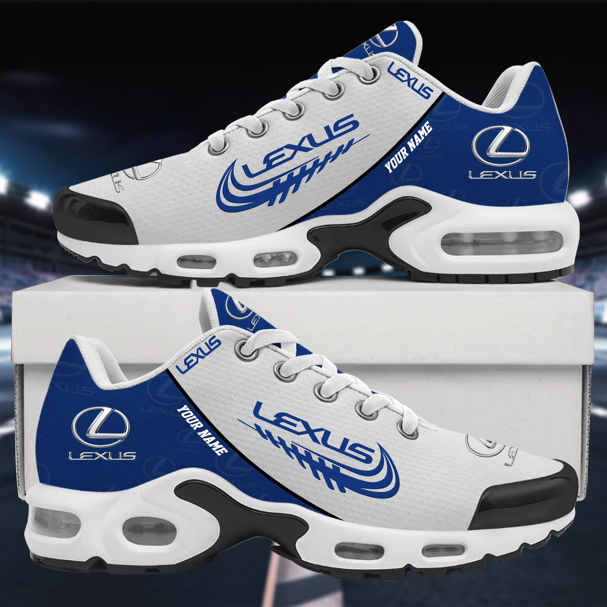 Lexus Sportschuhe mit individuellem Namen VS4