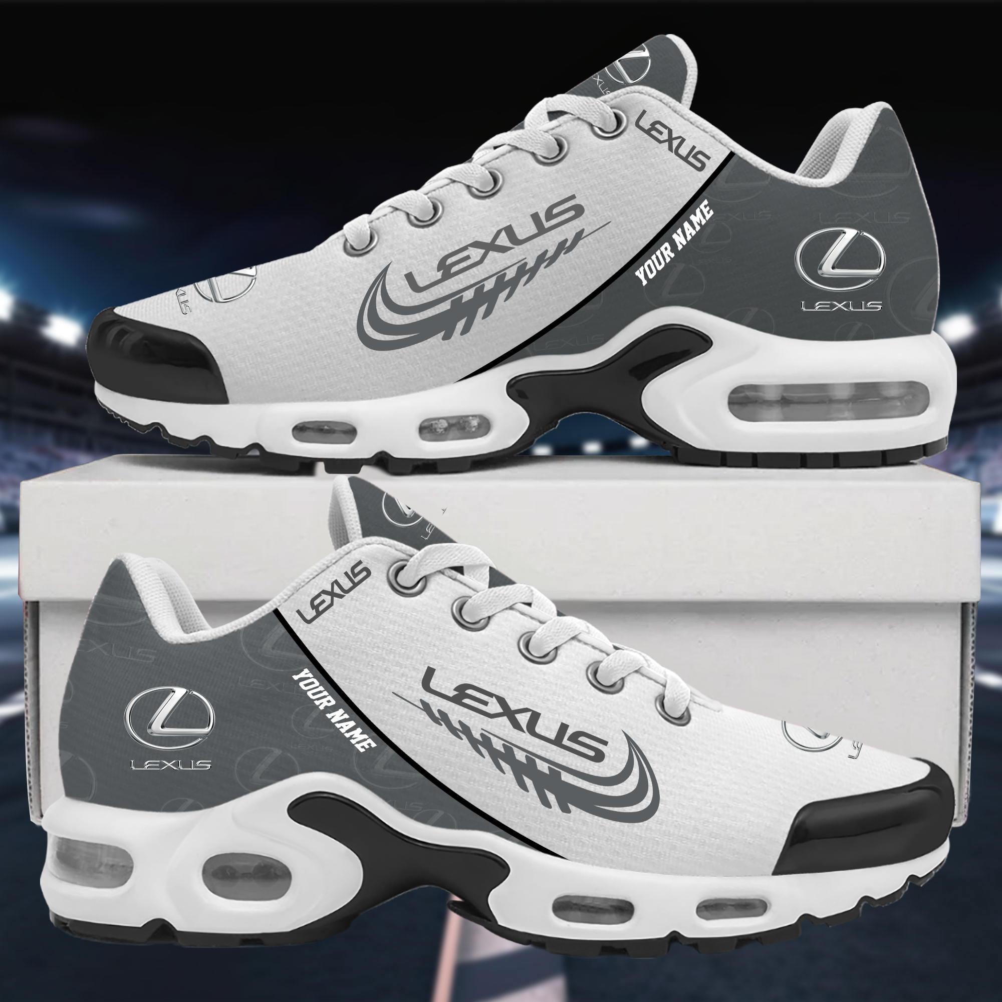 Lexus Sportschuhe mit individuellem Namen VS4