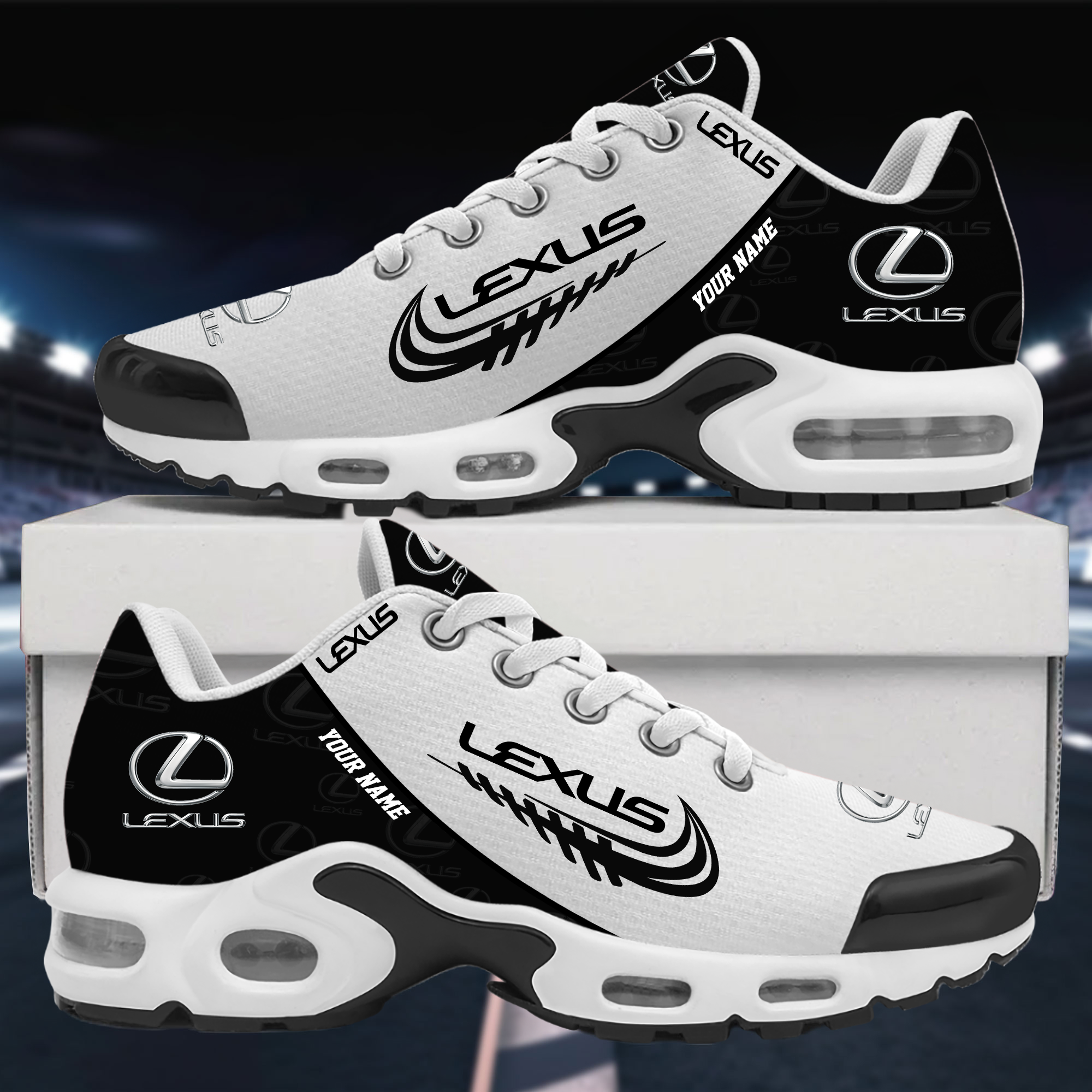 Lexus Sportschuhe mit individuellem Namen VS4