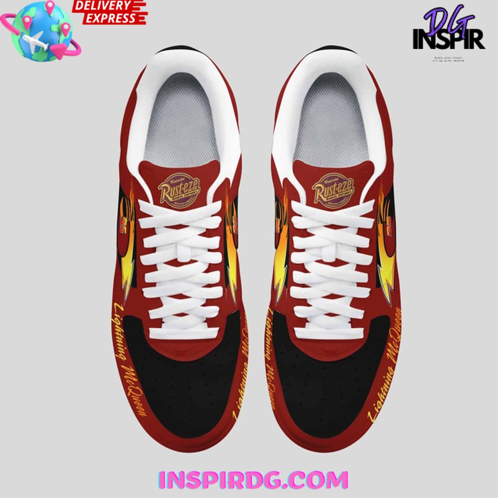 Lightning McQueen Air Low-Top-Sneaker für Damen und Herren