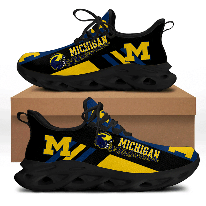 Limitierte Michigan Wolverines Laufschuhe v03