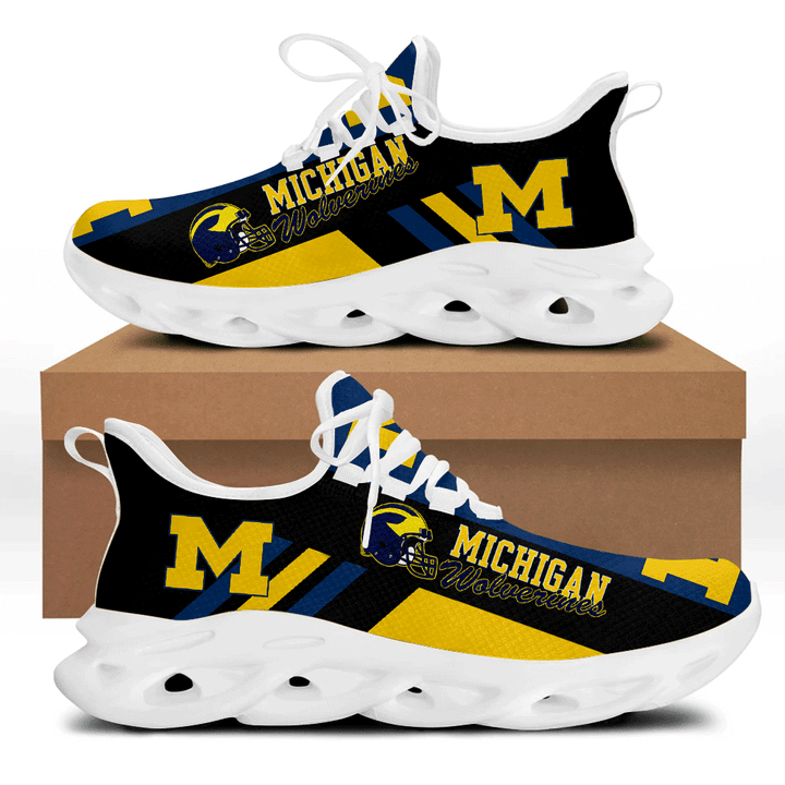 Limitierte Michigan Wolverines Laufschuhe v03