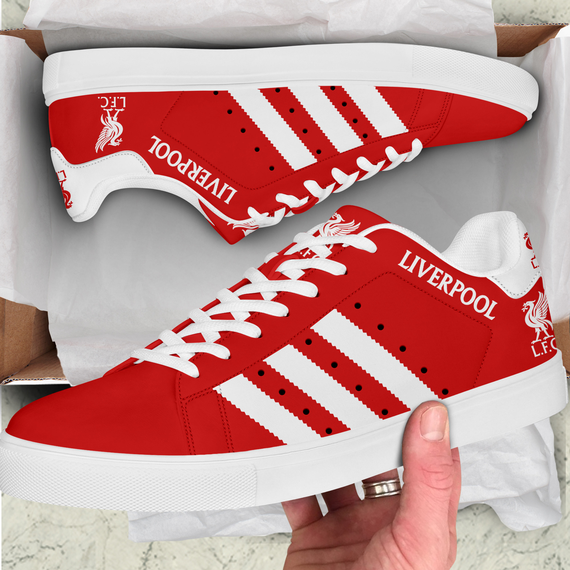 Liverpool FC Stn Smith Schuhe Ver 3