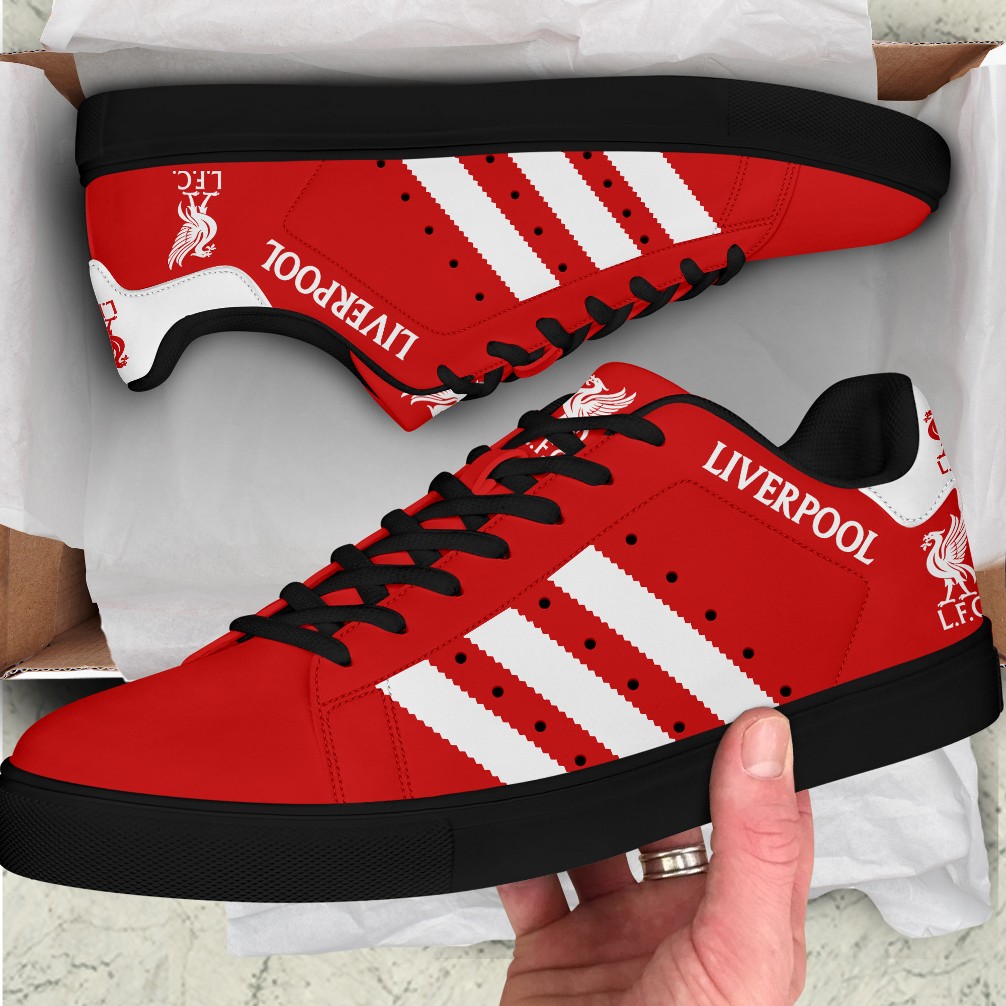 Liverpool FC Stn Smith Schuhe Ver 3