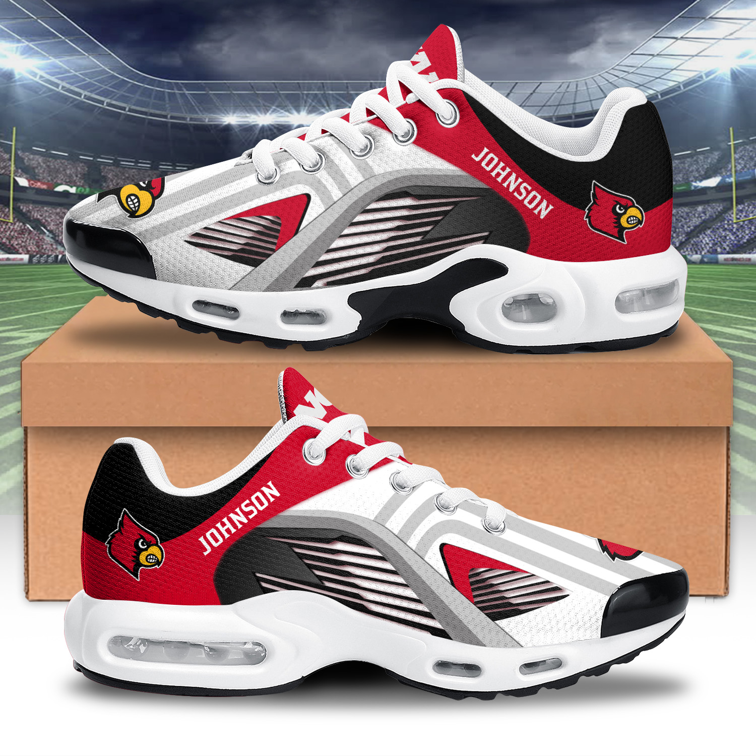 Louisville Cardinals TN Schuhe Sneakers für Männer und Frauen