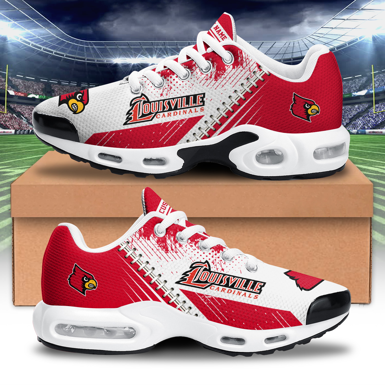 Louisville Cardinals TN Schuhe Sneakers für Männer und Frauen