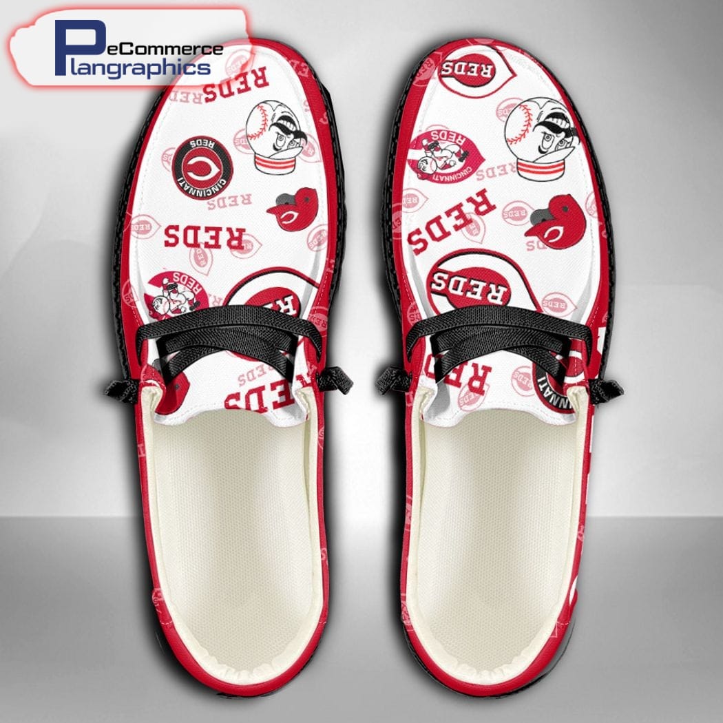 Maßgeschneiderte H-D-Schuhe der Cincinnati Reds