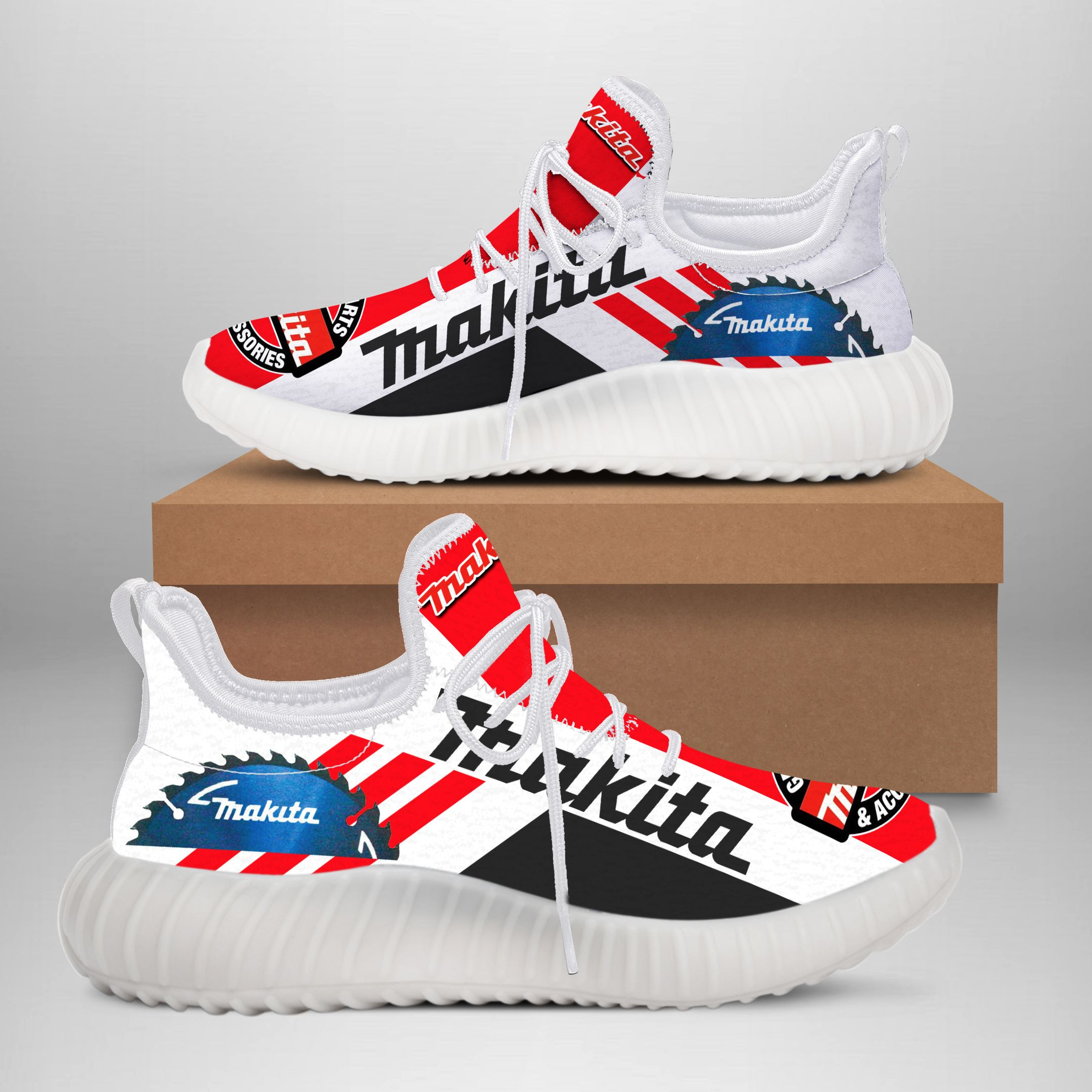 Makita TOAN-HL YZ Schuhe Ver1 (Rot&Weiß)