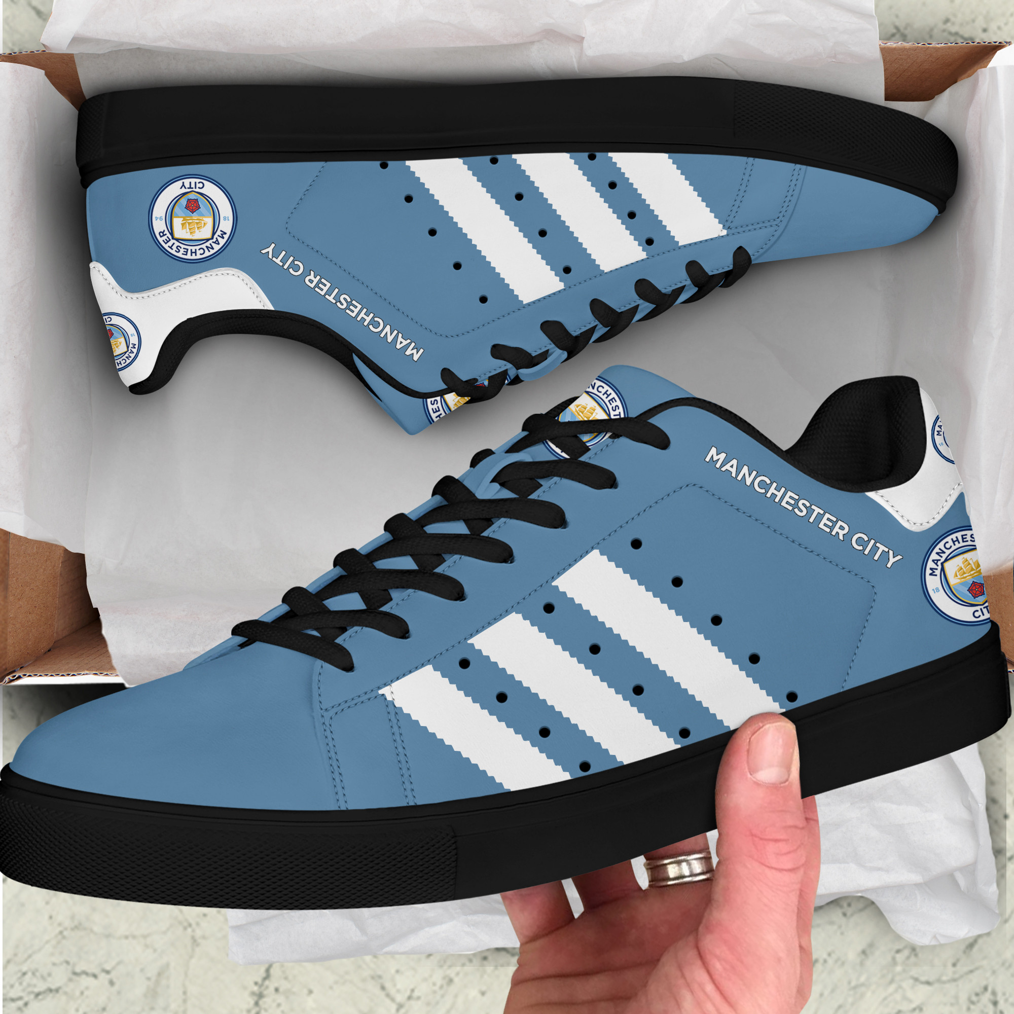 Man City Stn Smith Schuhe Ver 1