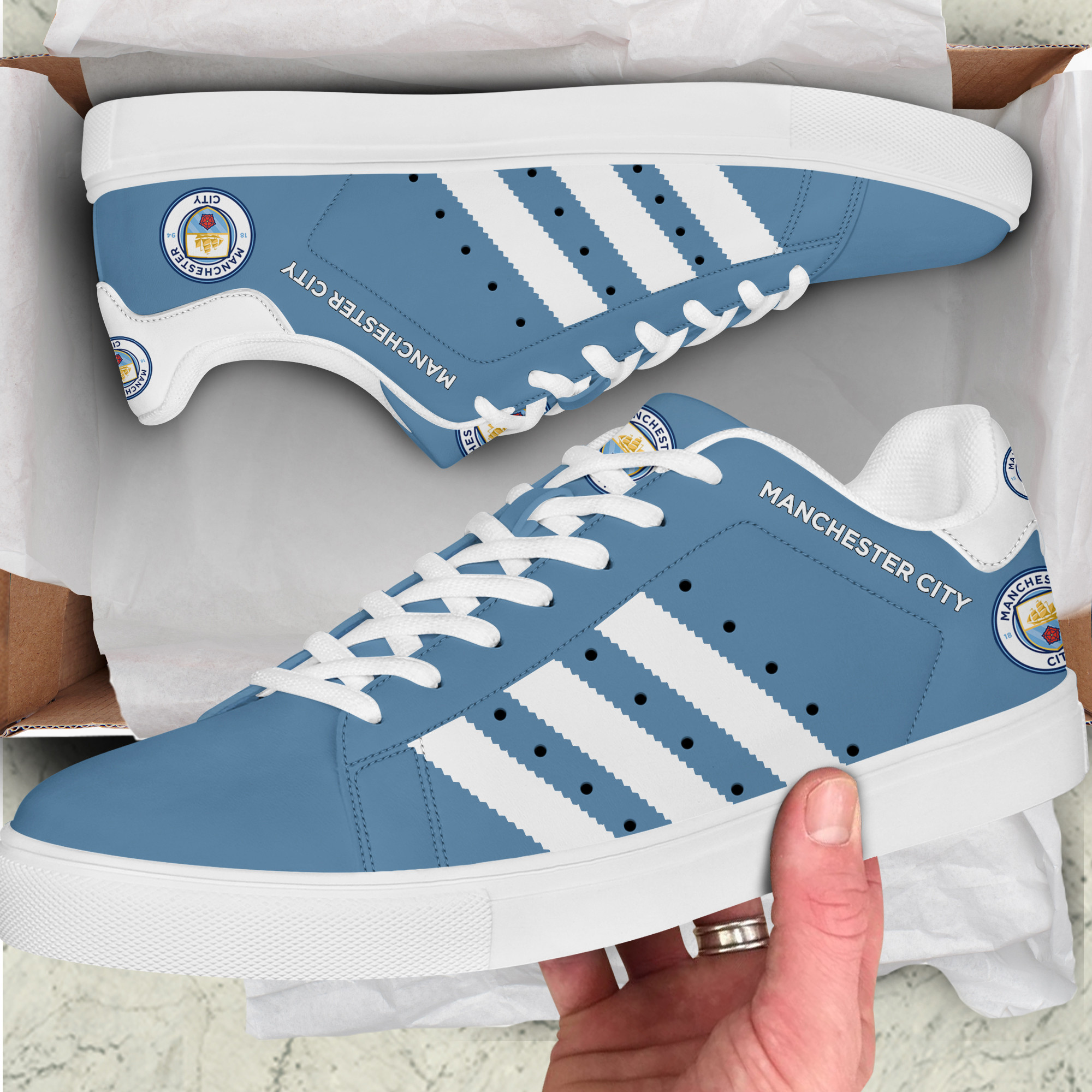 Man City Stn Smith Schuhe Ver 1