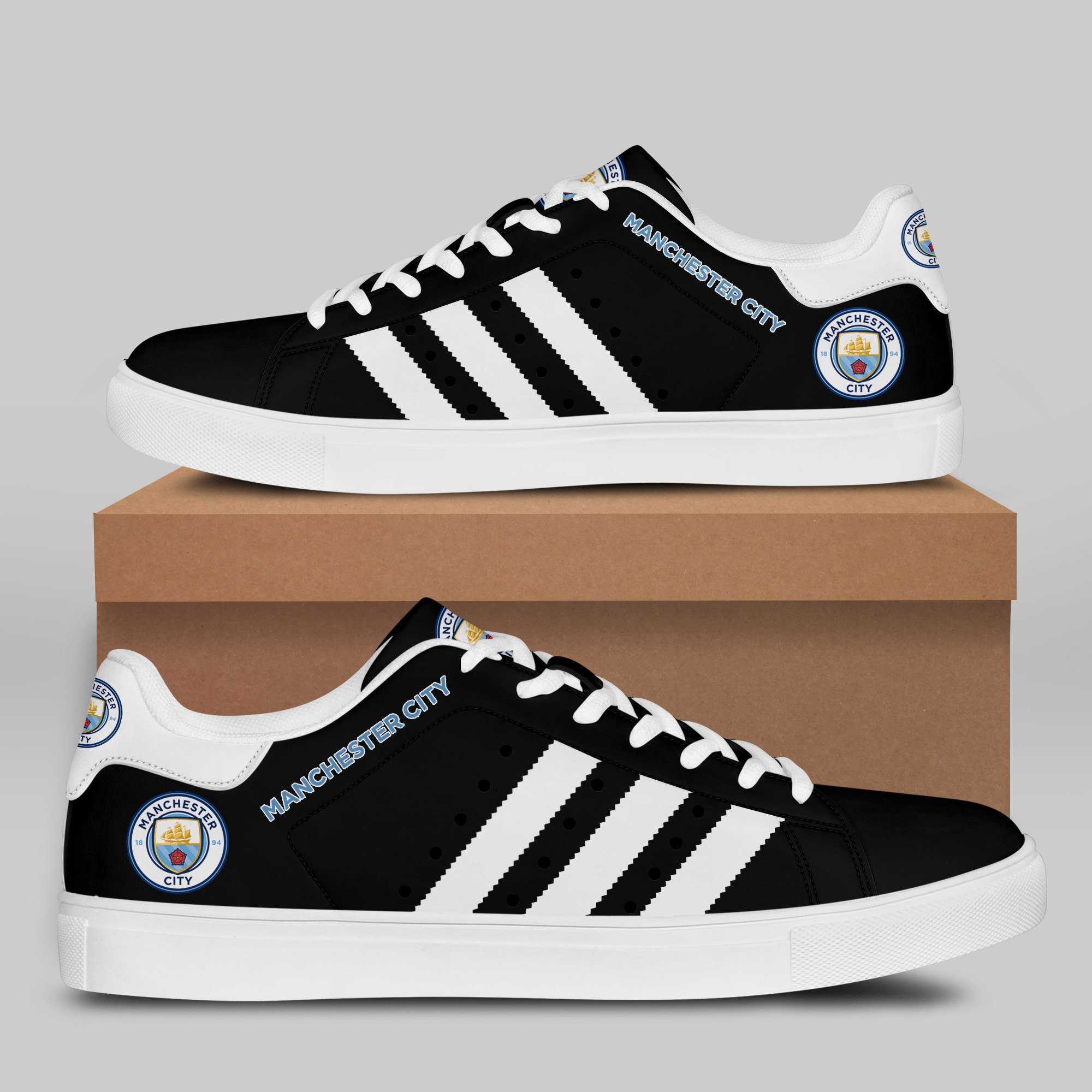 Man City Stn Smith Schuhe Ver 4