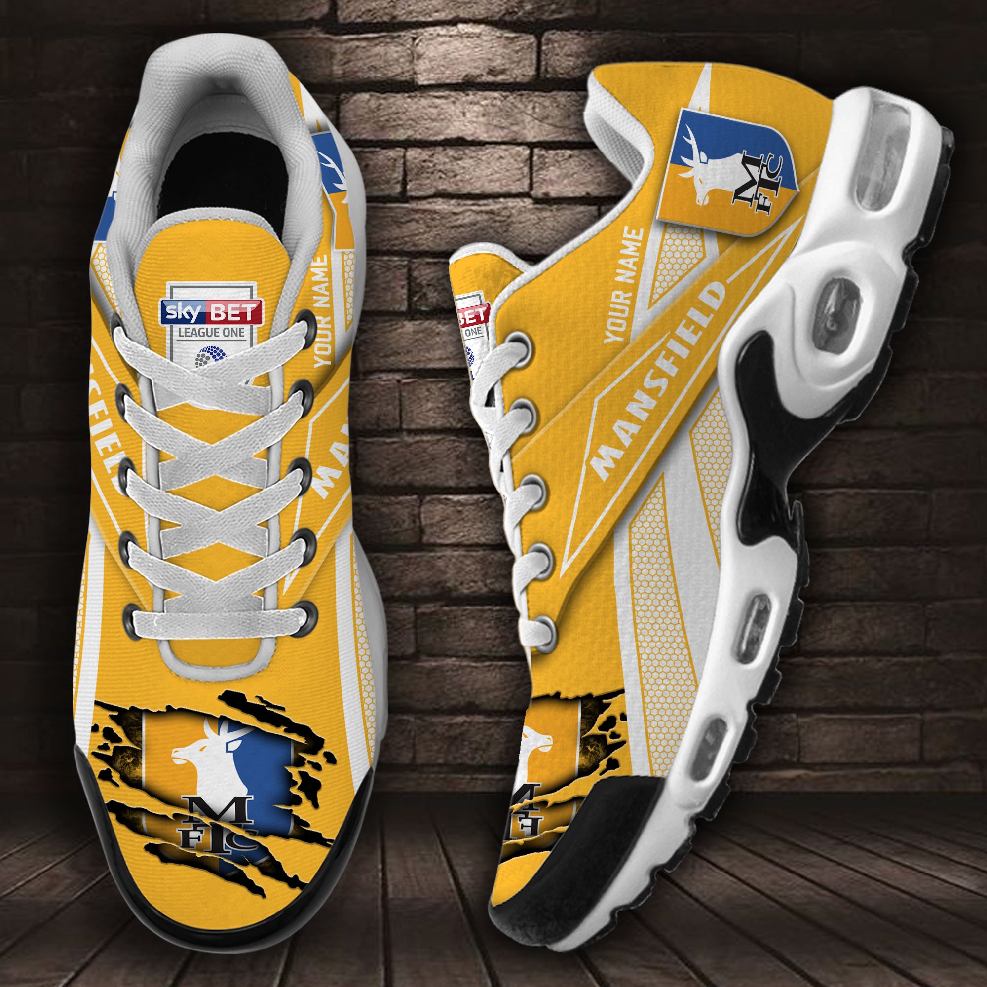 Mansfield Town TN Schuhe Turnschuhe für Männer und Frauen