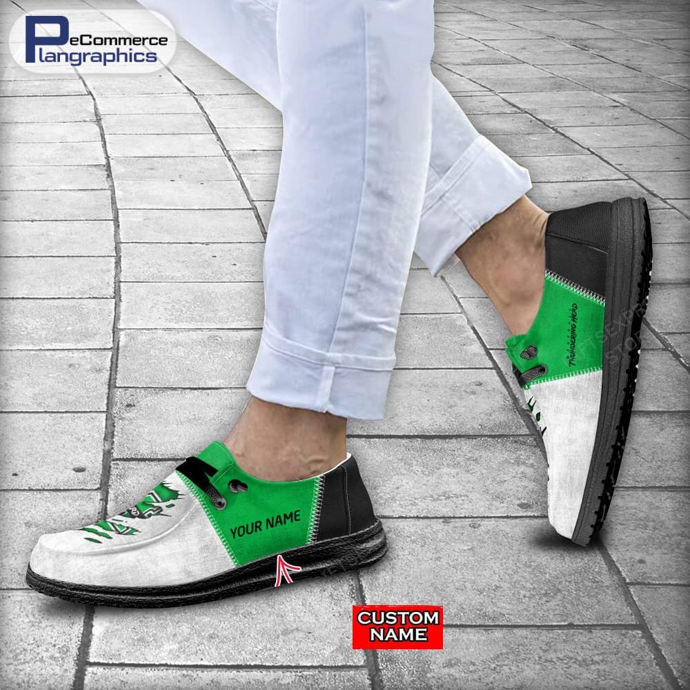 Marshall Thundering Herd Custom Name H-D Schuhe