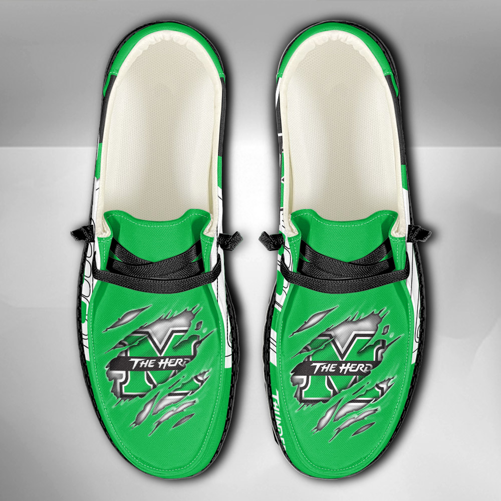 Marshall Thundering Herd H-D Shoes Wally Herren-Slipper zum Schnüren für Männer und Frauen