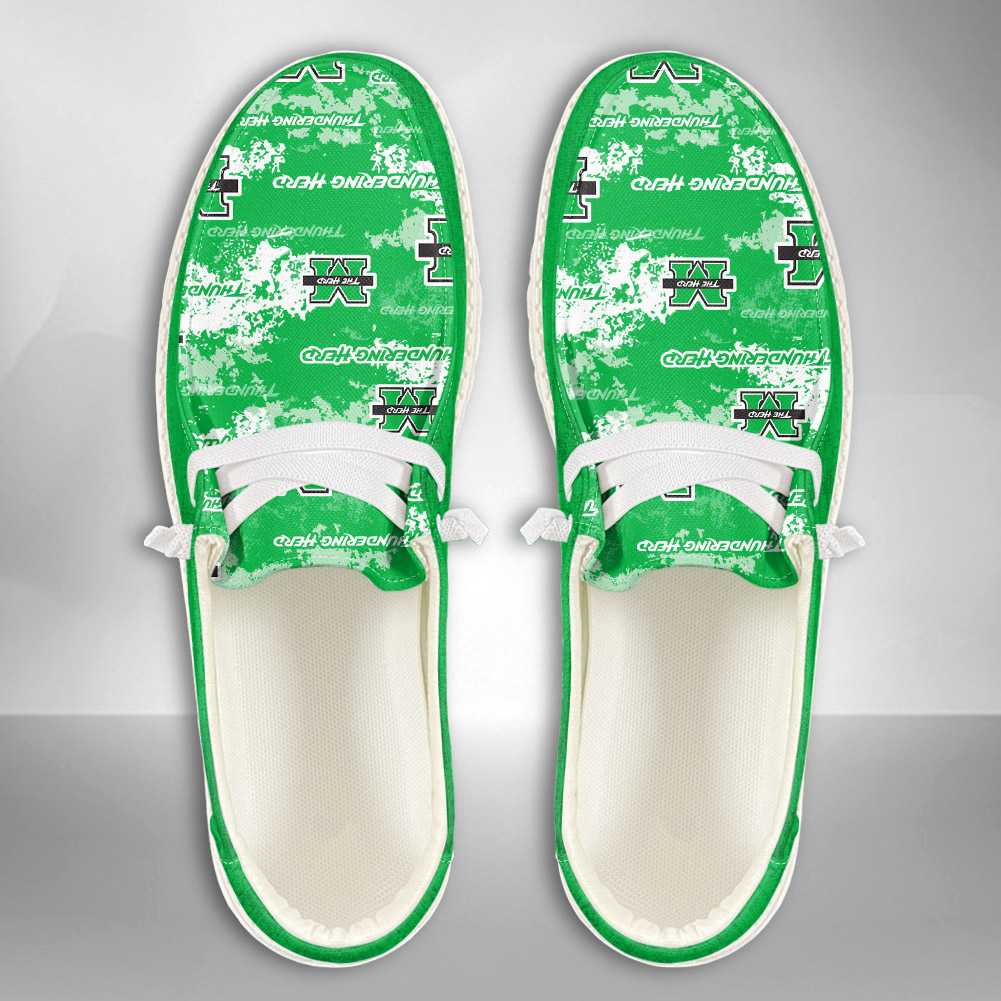 Marshall Thundering Herd H-D Shoes Wally Herren-Slipper zum Schnüren für Männer und Frauen