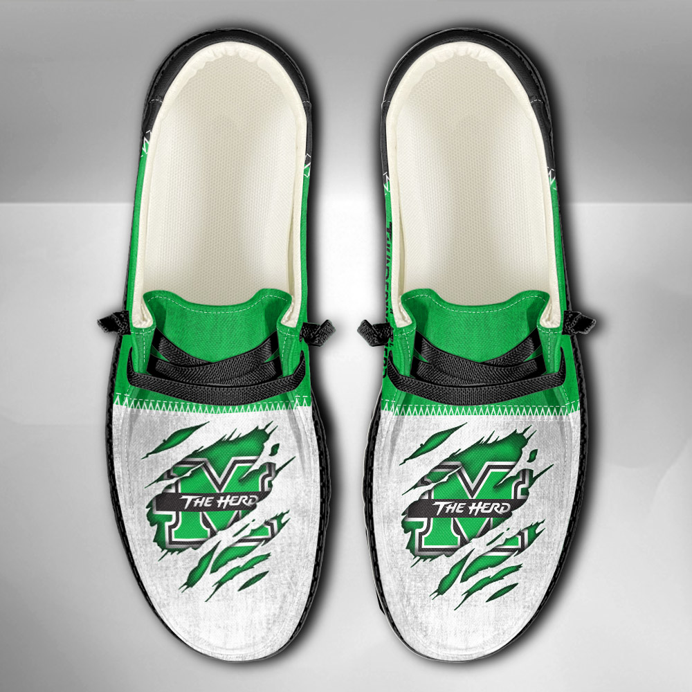 Marshall Thundering Herd H-D Shoes Wally Herren-Slipper zum Schnüren für Männer und Frauen