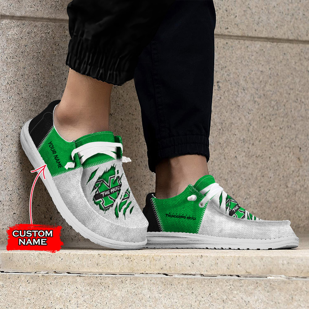 Marshall Thundering Herd H-D Shoes Wally Herren-Slipper zum Schnüren für Männer und Frauen