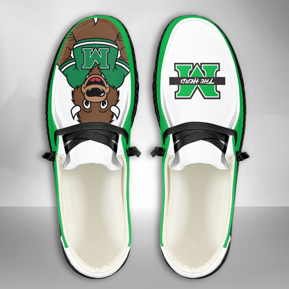 Marshall Thundering Herd personalisierte H-D-Sportschuhe – individuelles Namensdesign