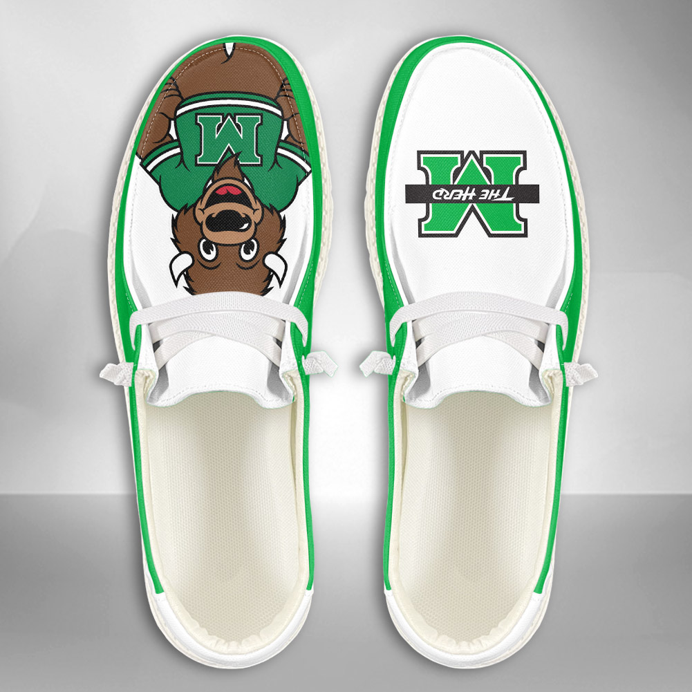 Marshall Thundering Herd personalisierte H-D-Sportschuhe – individuelles Namensdesign
