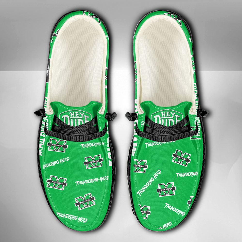 Marshall Thundering Herd personalisierte H-D-Sportschuhe – individuelles Namensdesign