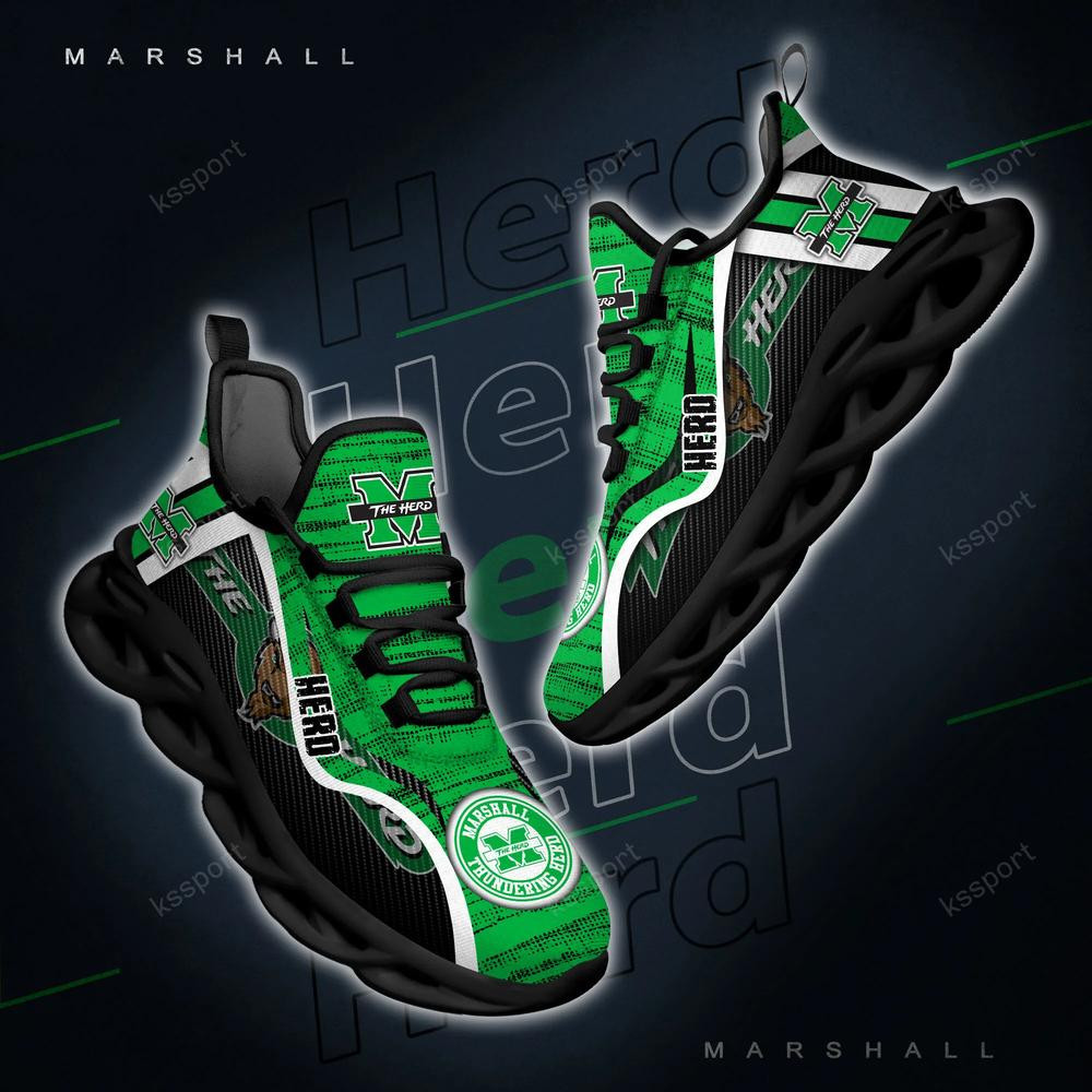Marshall Thundering Herd personalisierte Max-Schuhe 2022