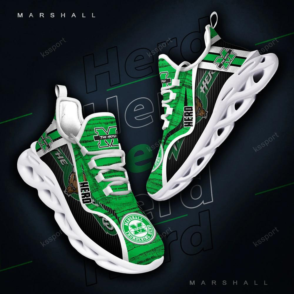 Marshall Thundering Herd personalisierte Max-Schuhe 2022