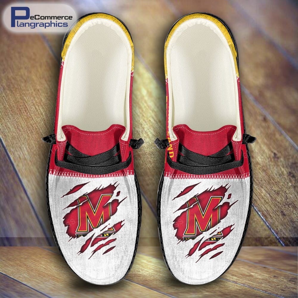 Maryland Terrapins individuelle Namens-H-D-Schuhe