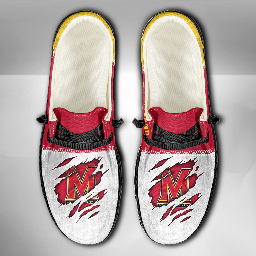 Maryland Terrapins personalisierte H-D-Sportschuhe – individuelles Namensdesign