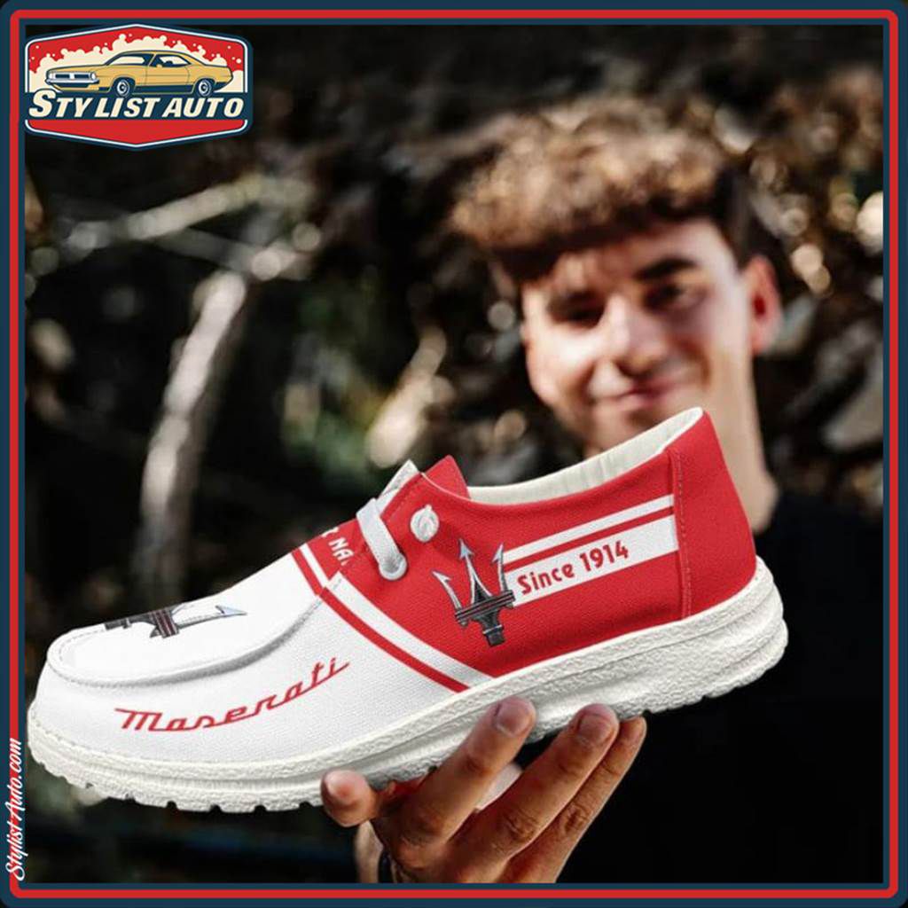 Maserati H-D-Schuhe, Maserati-Schuhe, Autoliebhaber – Die besten Geschenke für Autoliebhaber