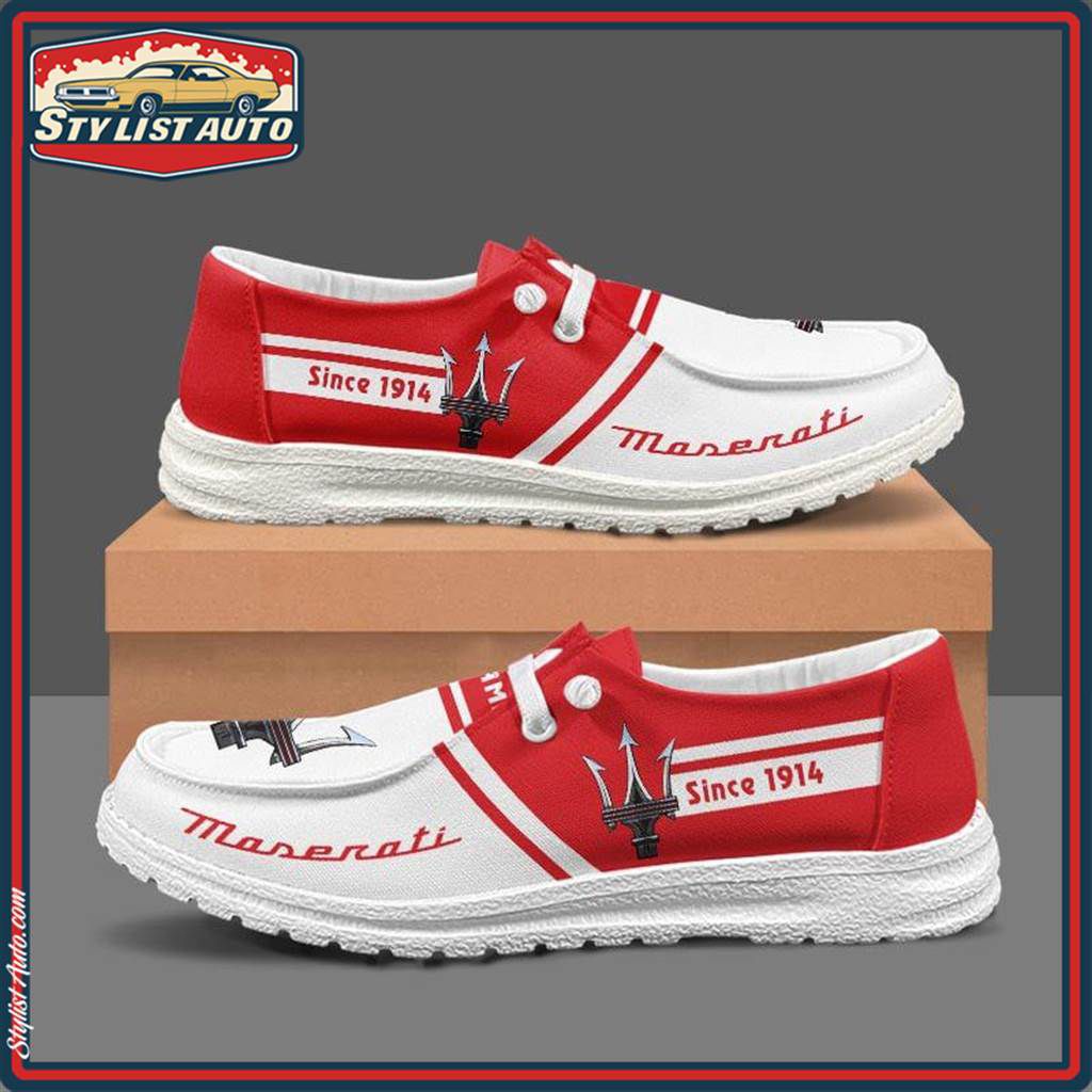 Maserati H-D-Schuhe, Maserati-Schuhe, Autoliebhaber – Die besten Geschenke für Autoliebhaber