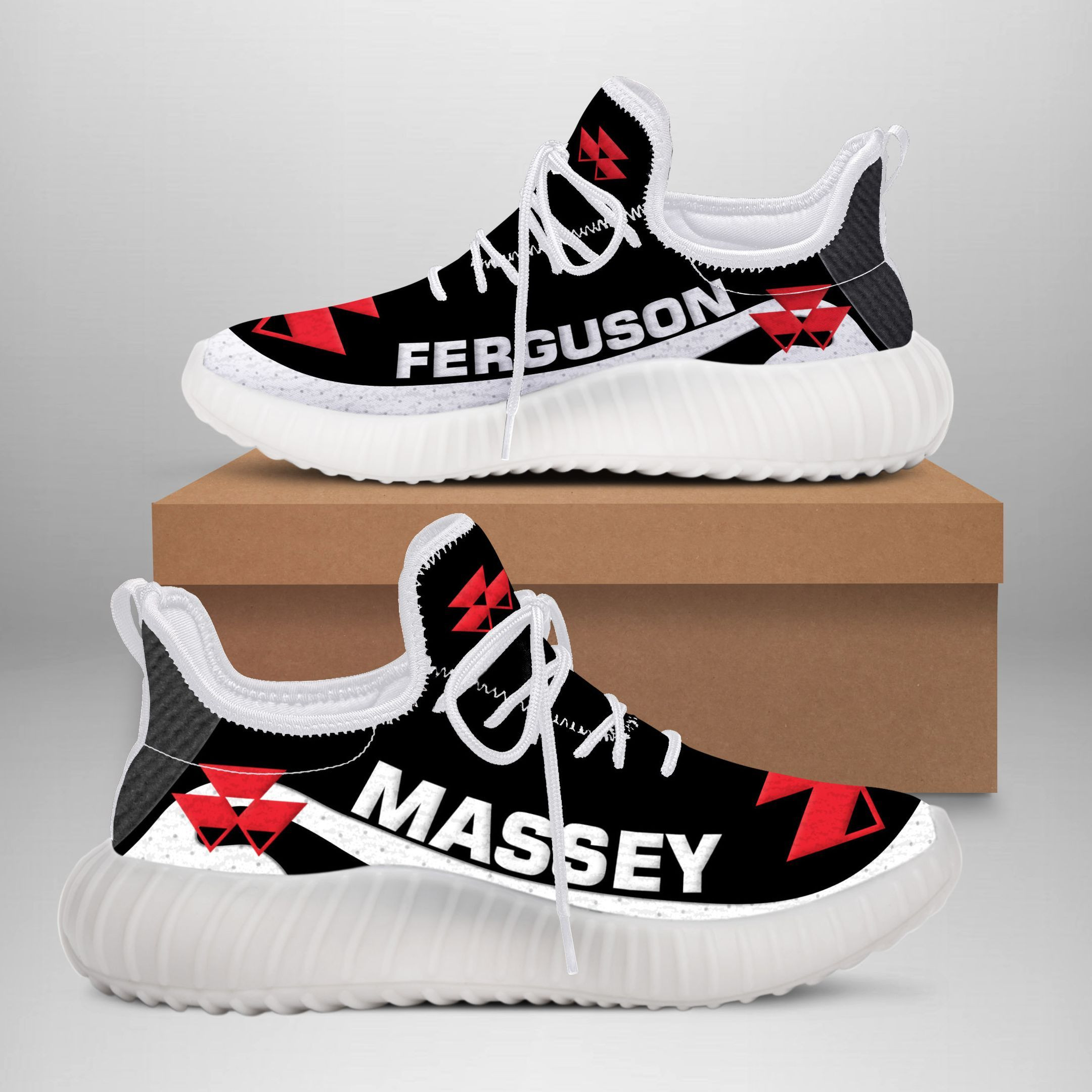 Massey Ferguson NCT-VA YZ Schuhe Ver 3 (Schwarz)