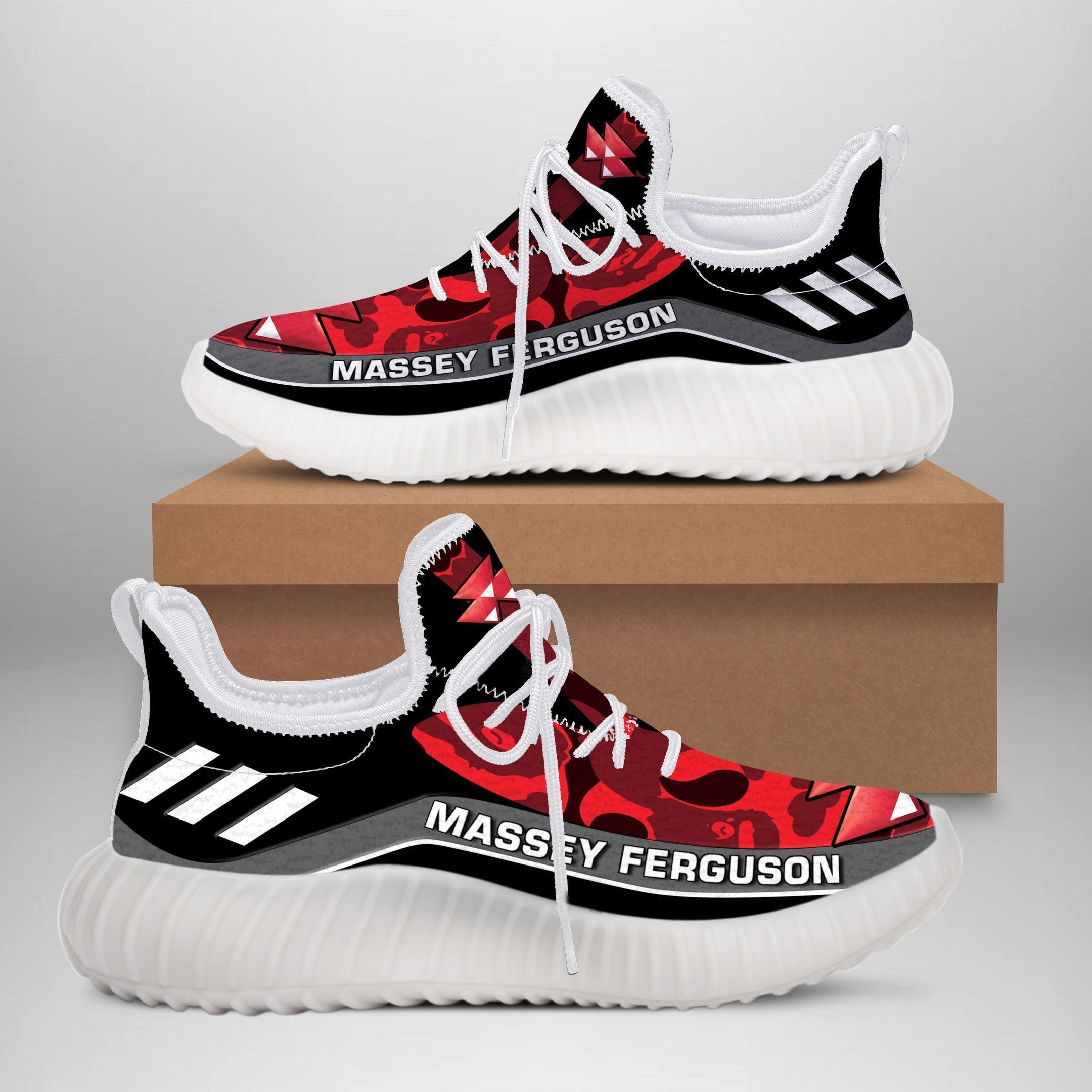 Massey Ferguson PVT-VA YZ Schuhe Ver 2 (Rot)