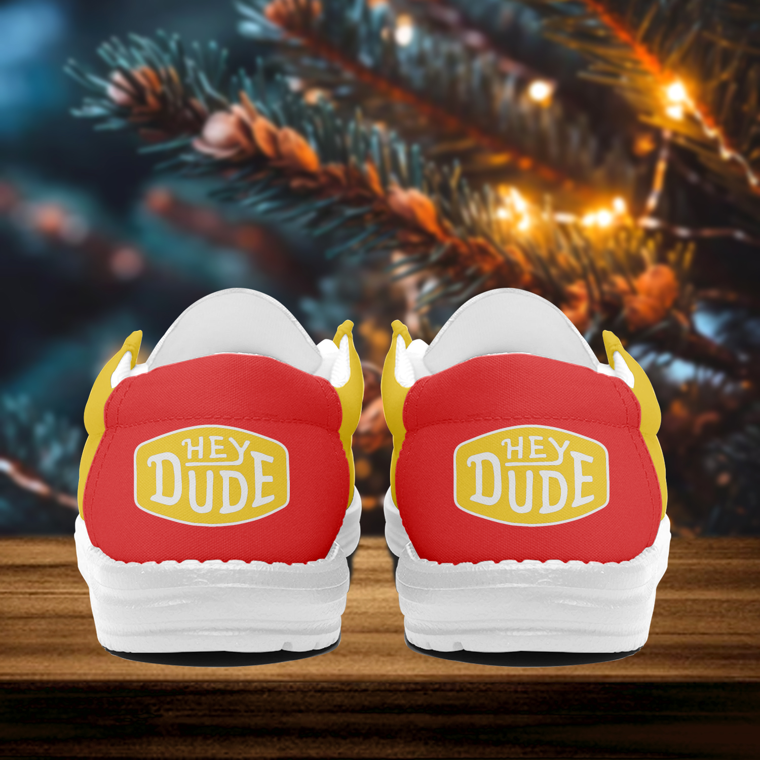 McDonald personalisierte Hey Dude Sportschuhe – individuelles Namensdesign, perfektes Geschenk für Fans