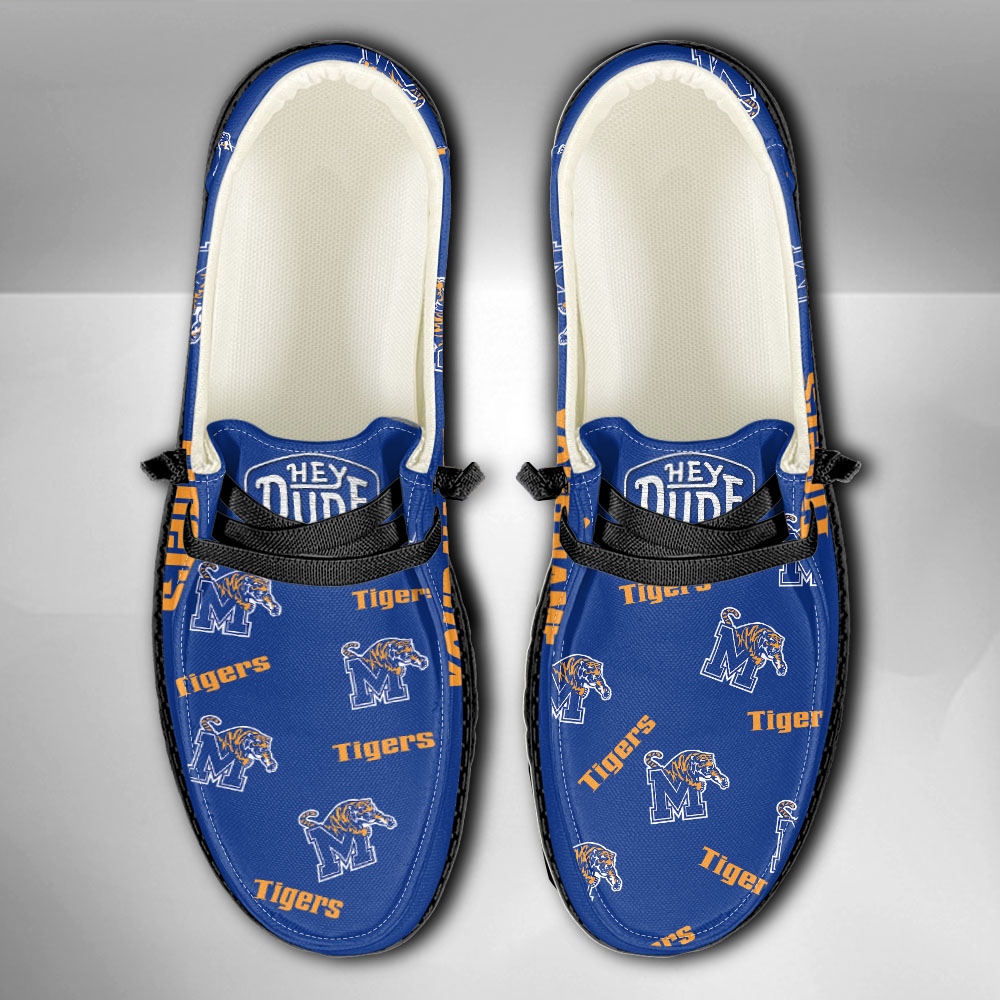 Memphis Tigers H-D Shoes Wally Herren-Slipper zum Schnüren für Männer und Frauen