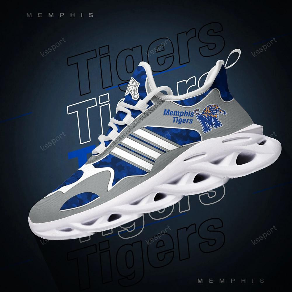 Memphis Tigers Max Soul Clunky, Camo Running Sneakers für Fans aller Zeiten