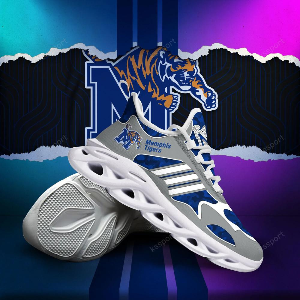 Memphis Tigers Max Soul Clunky, Camo Running Sneakers für Fans aller Zeiten