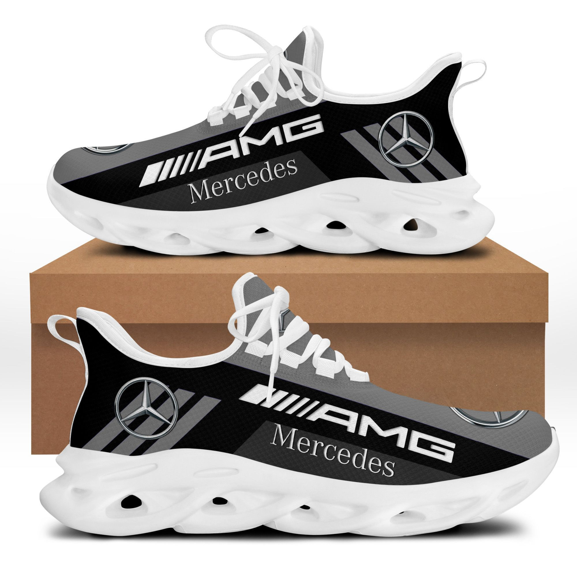 Mercedes amg DVT-NH BS Laufschuhe Ver 1 (Grau)