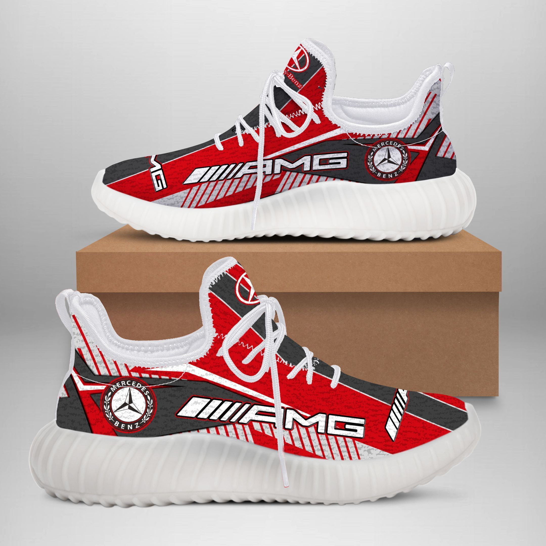Mercedes-AMG -HL YZ Schuhe Ver1 (Rot)