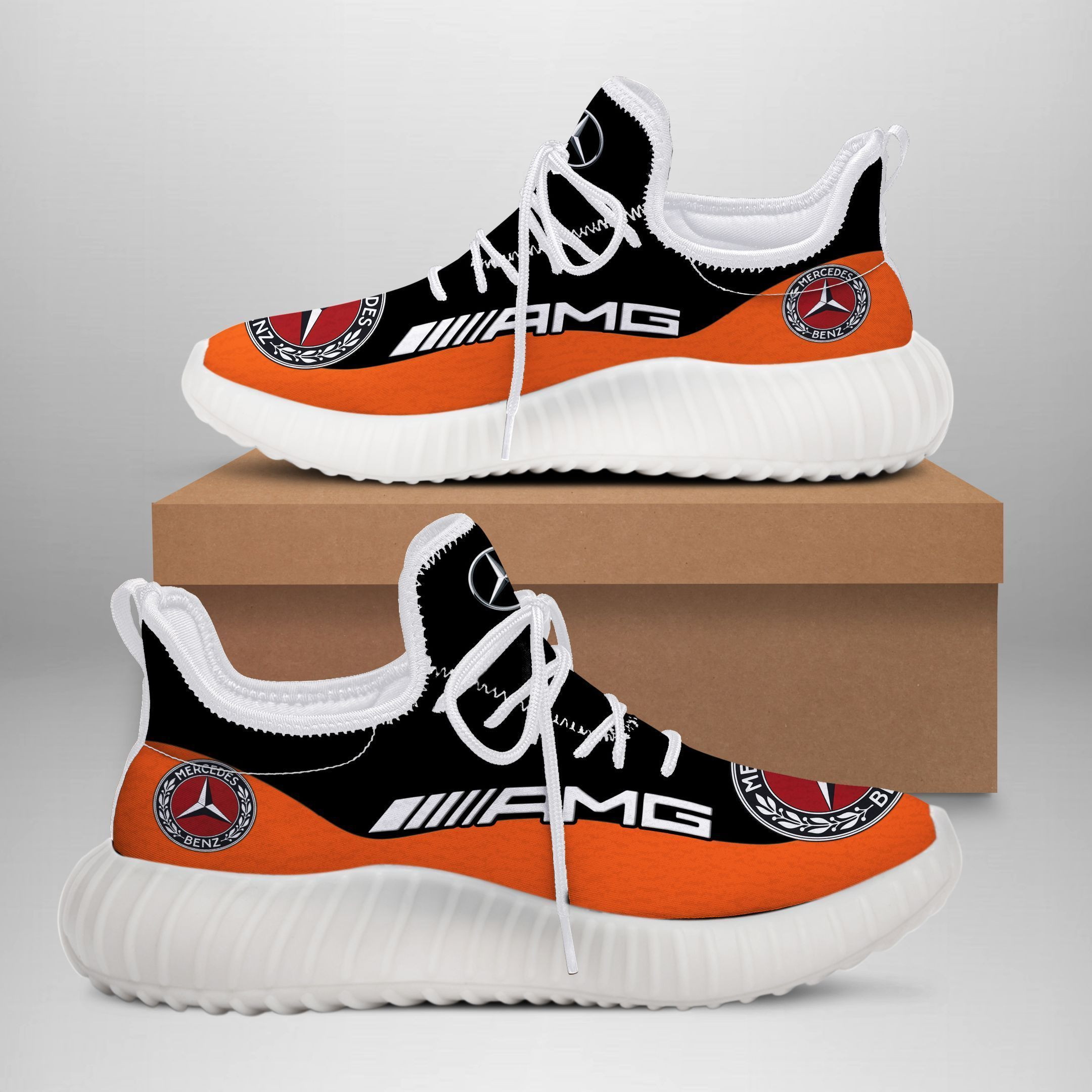 Mercedes Benz AMG YZ Schuhe Ver 2 (Orange)