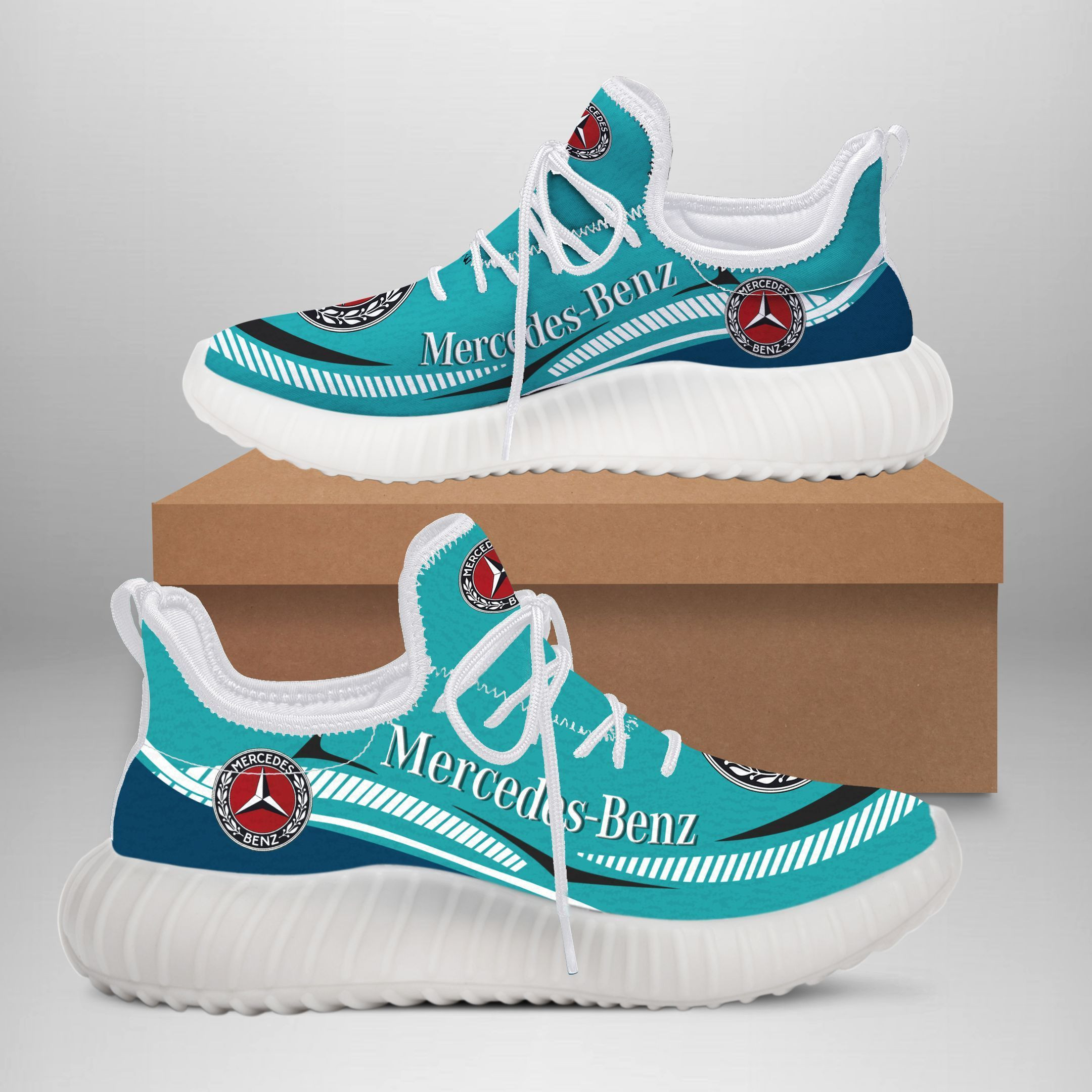 Mercedes Benz YZ Schuhe Ver4 (Türkis)