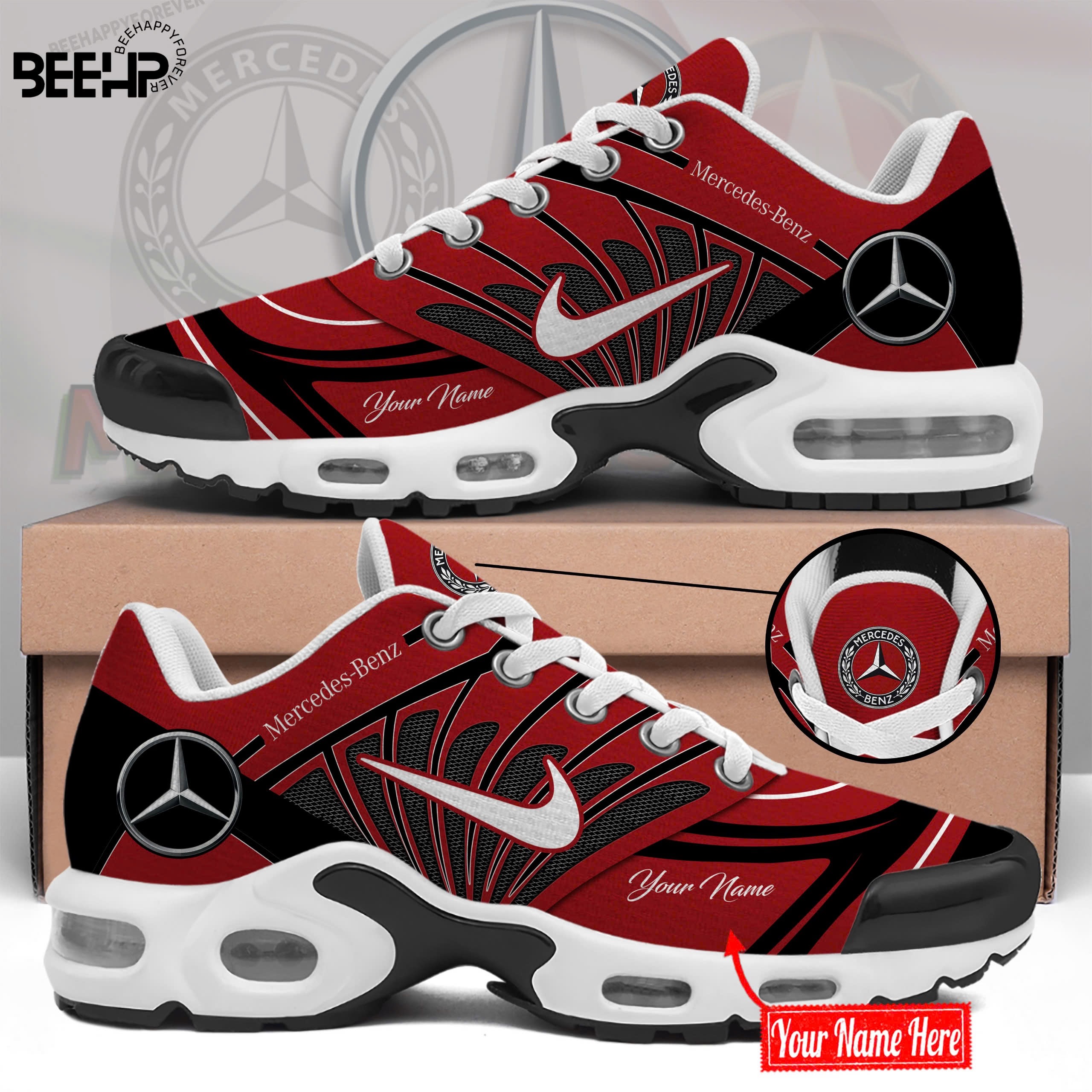 Mercedes Custom Name Sportschuhe VS30