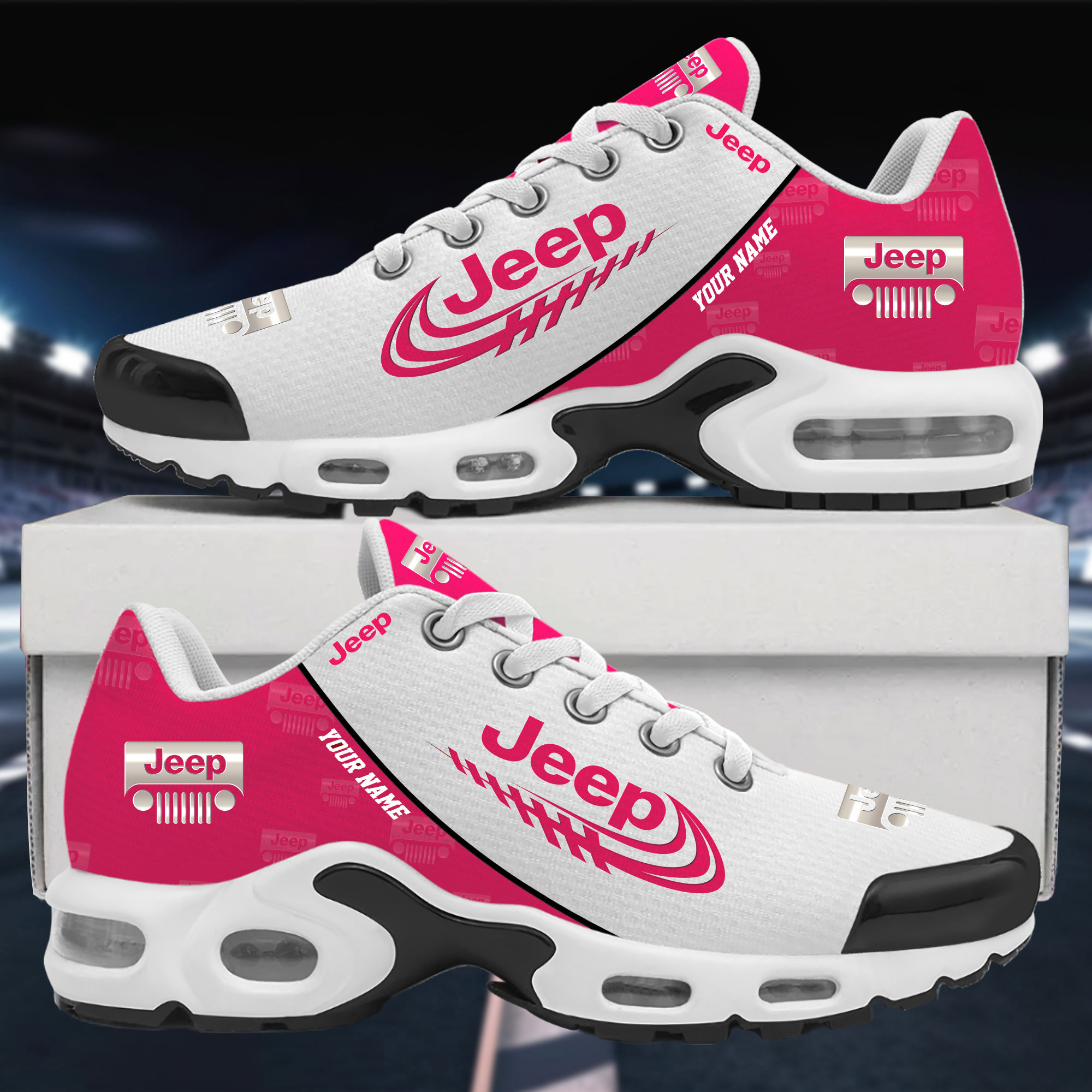 Mercedes Custom Name Sportschuhe VS4