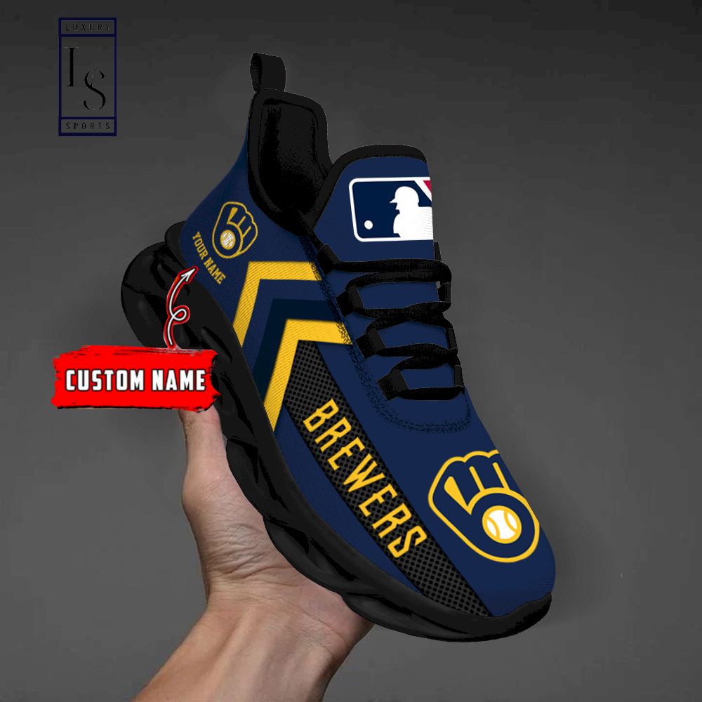 Milwaukee Brewers personalisierte Max-Schuhe