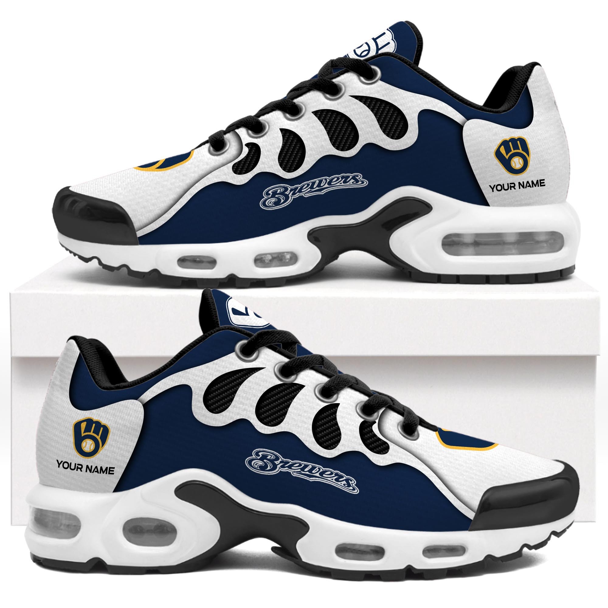 Milwaukee Brewers TN Schuhe Turnschuhe für Männer und Frauen