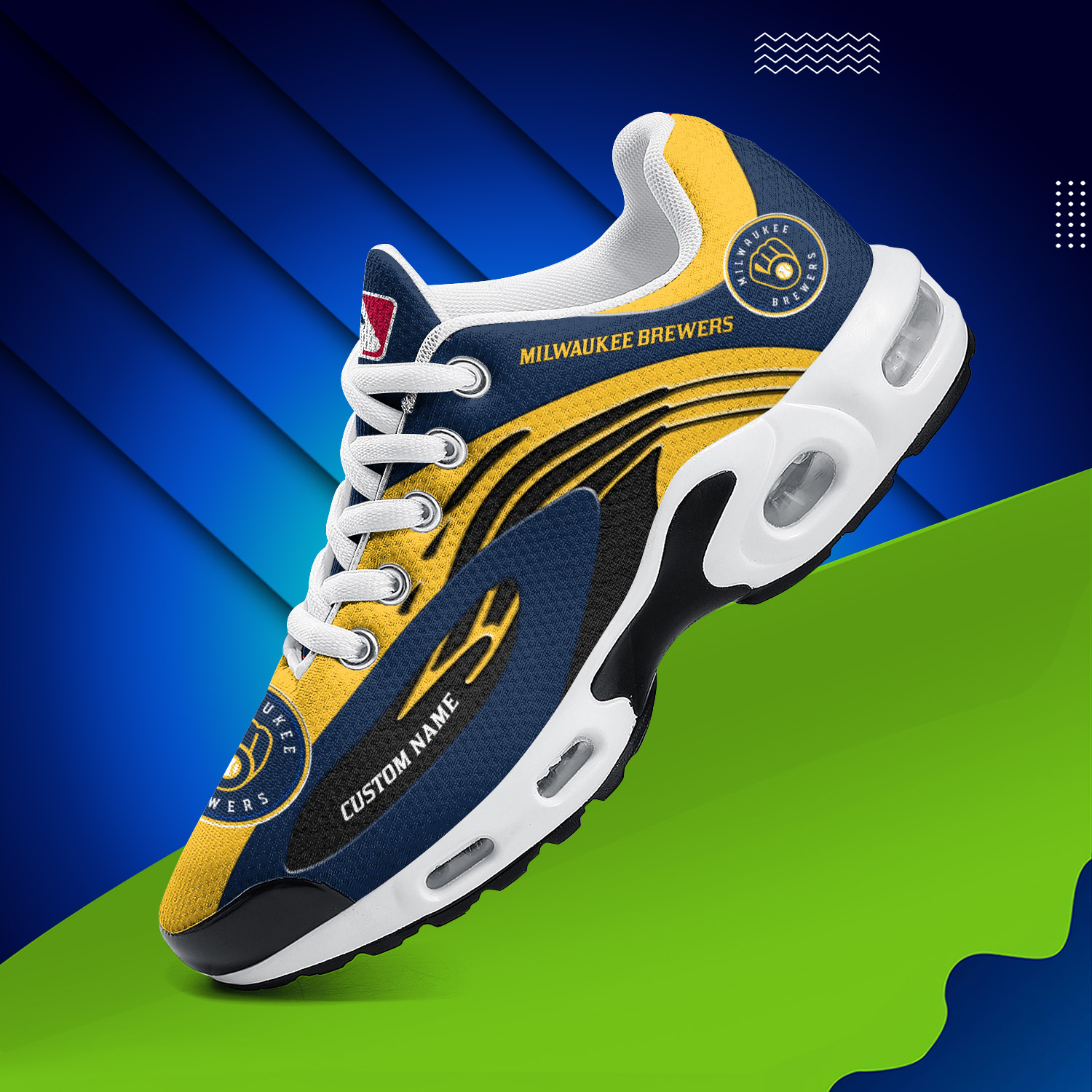 Milwaukee Brewers TN Schuhe Turnschuhe für Männer und Frauen