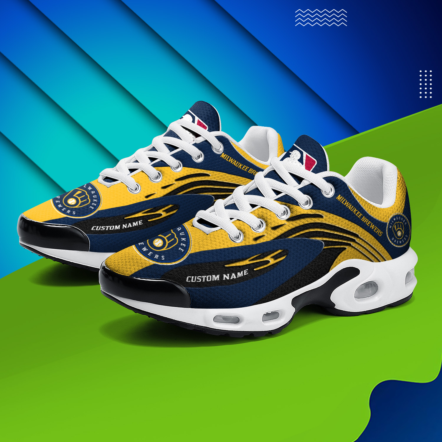 Milwaukee Brewers TN Schuhe Turnschuhe für Männer und Frauen